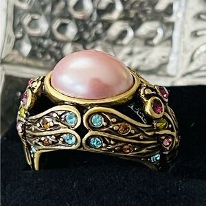 Heidi Daus “Dragonfly Art Nouveau” size 11 ring Vintage /New in original box